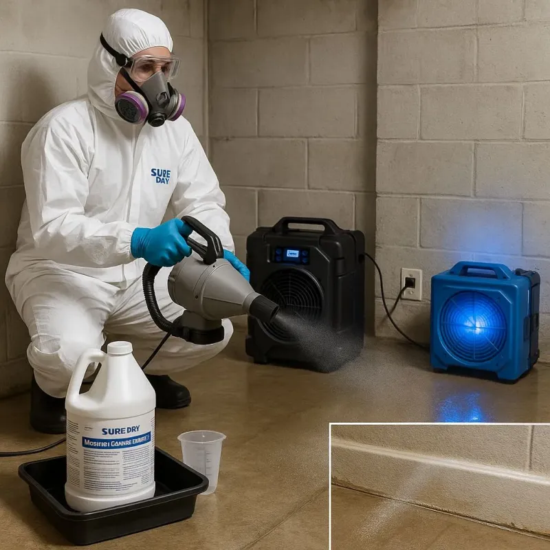 Sanitization and Odor Removal process in Graham, WA